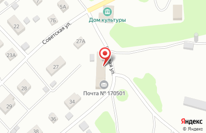 Почта России в Твери на карте
