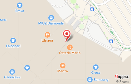 Итальянский ресторан Osteria Mario на 21-м км Калужского шоссе на карте