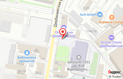 Компания Бизнес Авто на Дербеневской набережной на карте