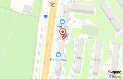 Магазин Междуреченский разлив в Заельцовском районе на карте