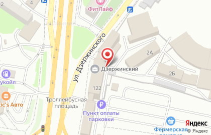 Сити Сервис на улице Дзержинского на карте