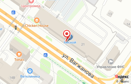 Салон цветов Флорентина в Твери на карте