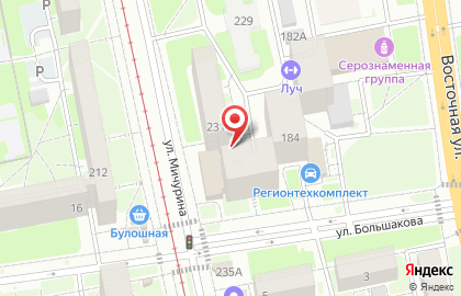 Сауна Уют на улице Мичурина на карте