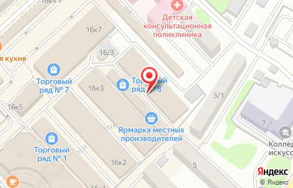 Магазин Стильные шторы в Петропавловске-Камчатском на карте