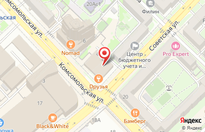 ОАО АКБ Национальный Резервный Банк в Центральном районе на карте