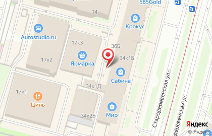 Магазин в Санкт-Петербурге на карте