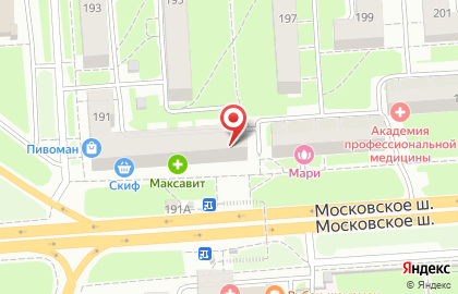 Пункт технического осмотра Автотехосмотр 52 на Московском шоссе на карте
