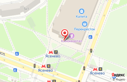 Монтажная компания Domkom на Новоясеневском проспекте на карте