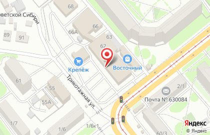 Магазин мебели Семейный на карте