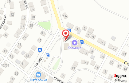 Шанхай на Ставропольской улице на карте