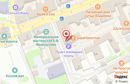 Салон оптики Центр оптика на Спасской улице на карте