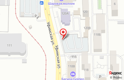 СТО Цех на Уфимской улице на карте