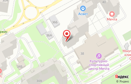 Салон красоты Мечта на улице Маршала Жукова на карте