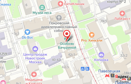 Триумф на Новокузнецкой улице на карте