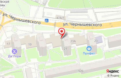 РИТМ на улице Чернышевского на карте