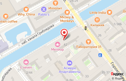 Салон эротического массажа Venezia Spa на карте