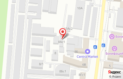 Международная служба экспресс-доставки FedEx-TNT в Центральном районе на карте