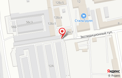Гаражный кооператив Баам на карте