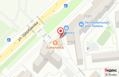Бар Охота-Рыбалка на улице Щербакова на карте