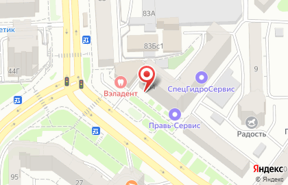 Торгово-строительная фирма БассейнСтройсервис на Курчатова на карте