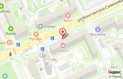 CNI в Дзержинском районе на карте