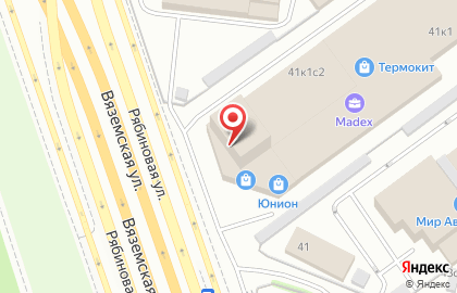 Магазин Status на Рябиновой улице на карте