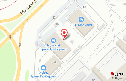 Hyundai, автоцентр на Машиностроительной улице на карте