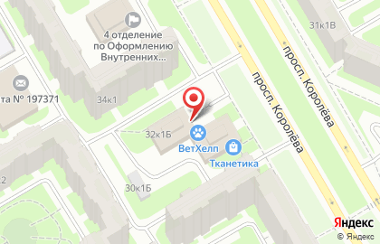 Дом молодежи Приморского района на Комендантском проспекте на карте