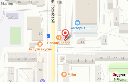 Кафе РИСО в ТЦ Аллея на карте