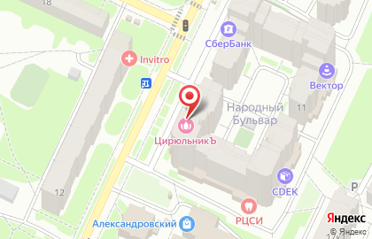 Магазин игрушек в Рязани на карте