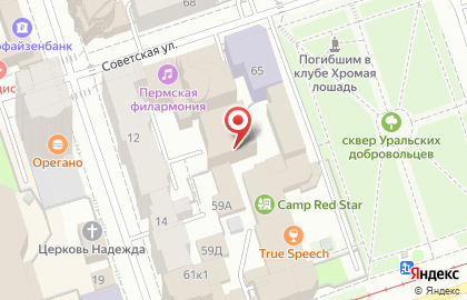 СФЕРА на Петропавловской улице на карте