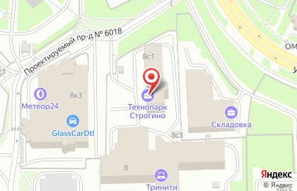 Коворкинг Строгино на карте