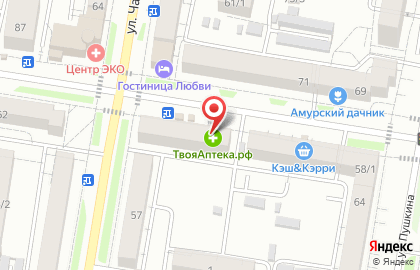 Аптечная справочная служба ТвояАптека.рф на Амурской улице на карте