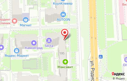 Салон оптики Катти Сарк в Нижегородском районе на карте