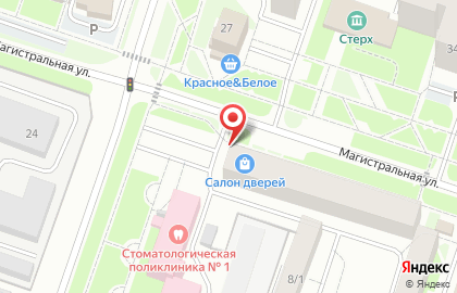 Мастерская по изготовлению ключей и заточке режущих инструментов и заточке режущих инструментов на Магистралиной улице на карте