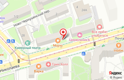 Гастрокафе Mojno на карте
