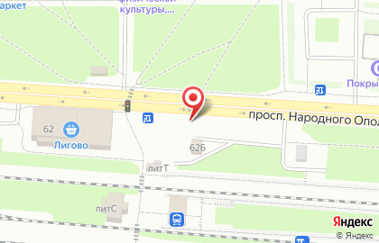 Центр мобильного шиномонтажа на проспекте Народного Ополчения, 213 к1 на карте