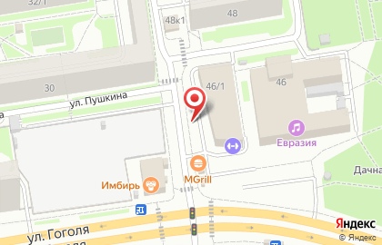 Дзержинский район Киоск по продаже фруктов и овощей в Дзержинском районе на карте