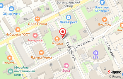 Ресторанно-развлекательный комплекс Mishki Bar на карте