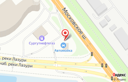 Автомойка, ОАО Сургутнефтегаз на карте