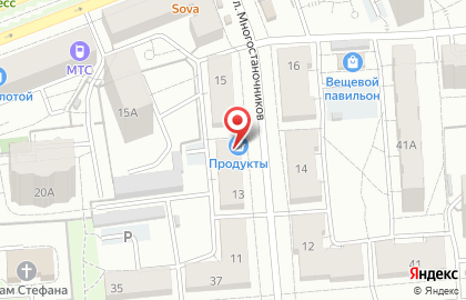 Магазин зоотоваров Алиса в Чкаловском районе на карте