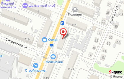 Текстильная лавка на Октябрьской улице на карте