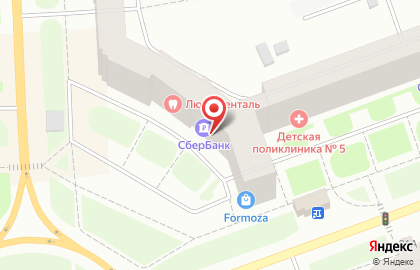 Северный банк Сбербанка России на улице Ломоносова 102А на карте