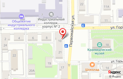 Оценочно-юридическая фирма Фемида на Первомайской улице на карте
