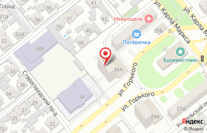 бти №1 в Центральном районе на карте