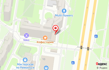Ресторан Вавилон на проспекте Большевиков на карте