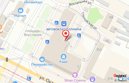Продуктовый магазин Сибирский бегемот на площади Восстания на карте