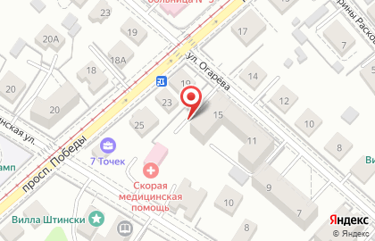Сбербанк России, ОАО, Калининградское отделение на улице Огарева на карте