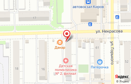 Мини-маркет Мини-маркет на улице Некрасова на карте