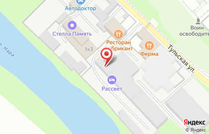 Хостел Рассвет в Москве на карте